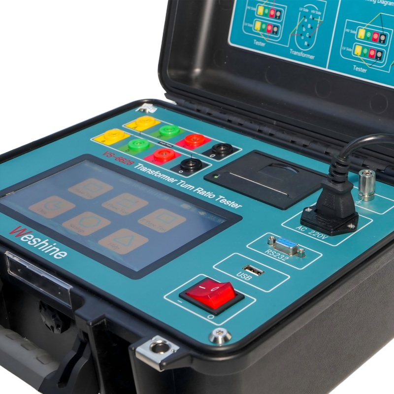 Transzformátor fordulási arány teszt